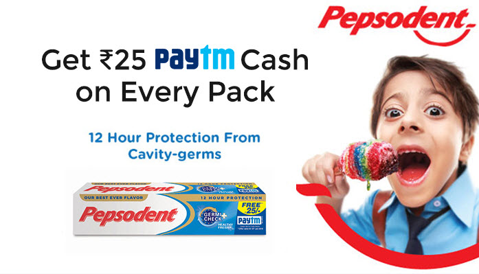 Paytm - Pepsodent Offer