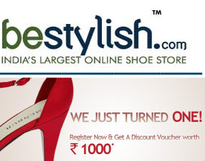Bestylish Anniversary offer – Get Rs.1000 voucher on sign up