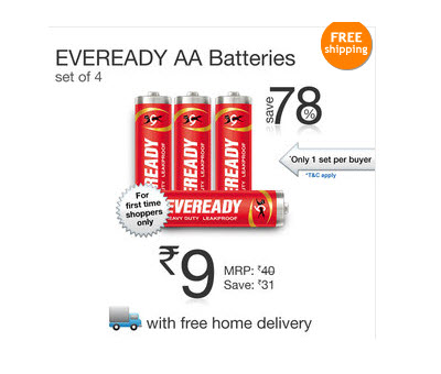 Eveready battery coupons
