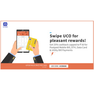 Freecharge coupons for postpaid bill payment