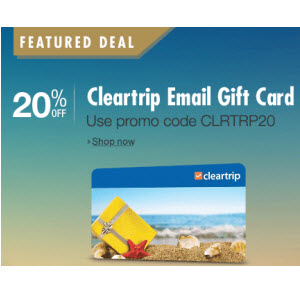 Cleartrip discount coupons