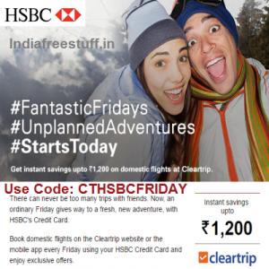 Cleartrip domestic flight booking coupons