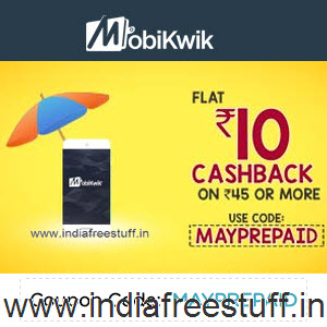 Mobikwik coupons for airtel users