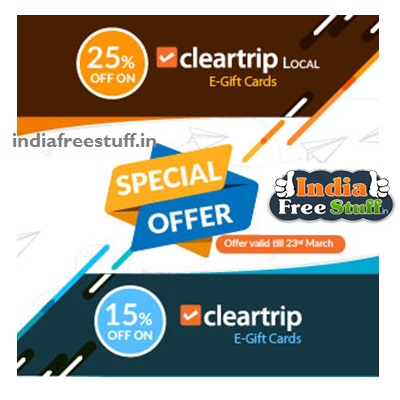 Cleartrip coupons local