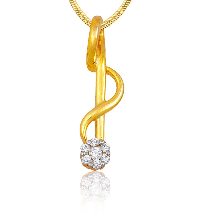 925-Sterling-Silver-Studded-Pendant-KGP00095-135007691628qptF