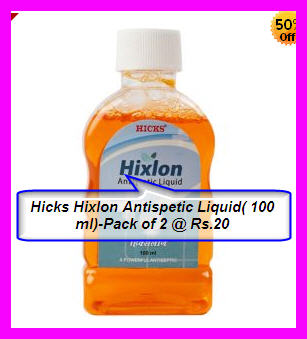 Hicks Hixlon Antispetic Liquid( 100 ml)-Pack of 2
