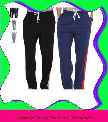 Softwear Sporty Pack of 2 Trackpants