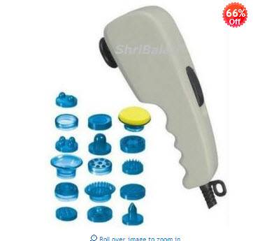 Ozomax Body Massager with 17 attachments