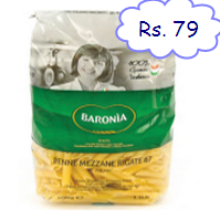 Baronia Penne Mezzane Rigate Pasta