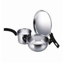 Padmini Essentia LSP-2 Induction Based and Gas stove Cookware Set