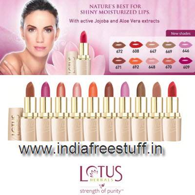 lotus lipstik offer