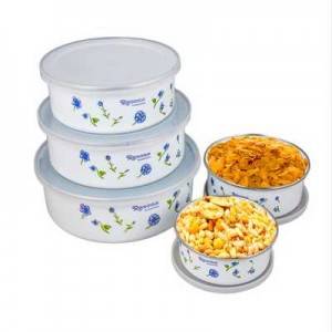 Printed Containers Set Of 5