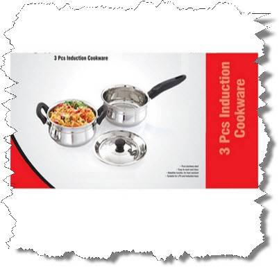 Mahavir Spark Cookware Set - 3Pc