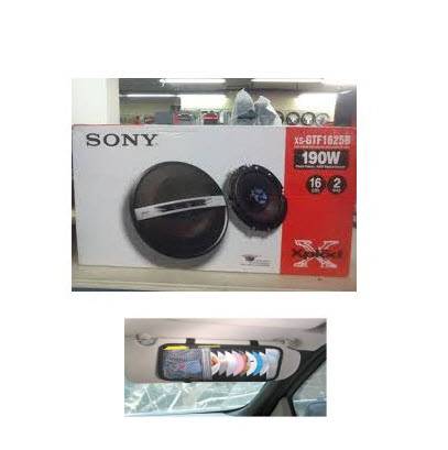 Sony Car Speakers set XS-GTF10382 + FREE DVD Holder