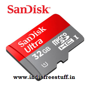 SanDisk Ultra MicroSDHC 32GB card