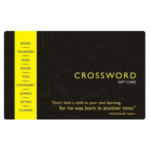 gift card crossword