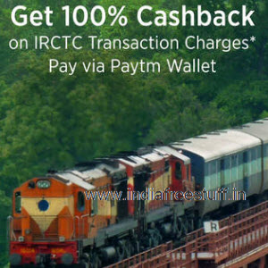 irctc paytm