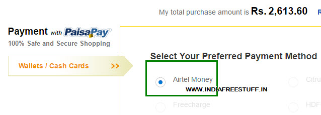 Airtel coupons for ebay