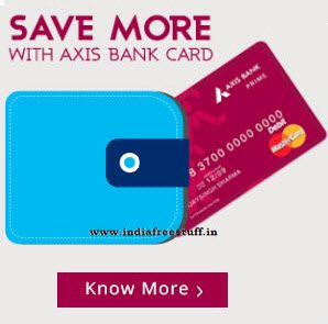 axis bank card offer
