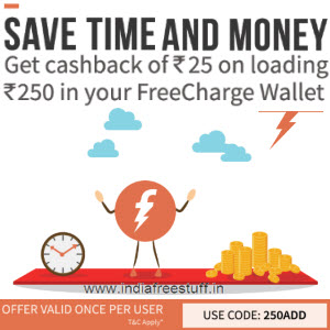 freecharge 250