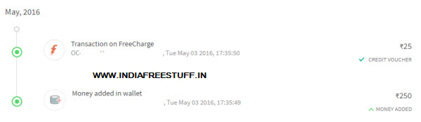 freecharge proof