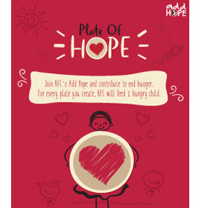 kfc plate of hope