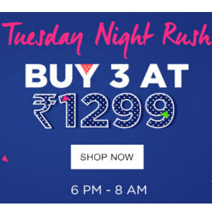 Jabong Tuesday Night Sale