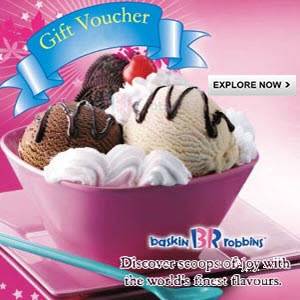 baskin robins gift voucher