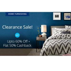 home furnishing clearance sale