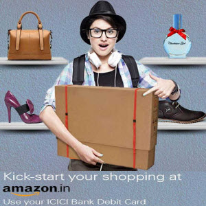 ICICI Debit Card offer Amazon