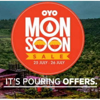 oyorooms monsoon sale