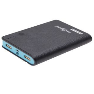 Callmate Power Bank Leather Wallet 15600 mAh