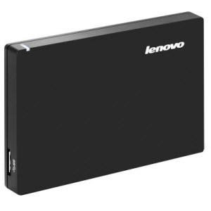Lenovo Slim 1 TB Wired External Hard Disk Drive