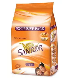 Santoor Plain Bathing Bar