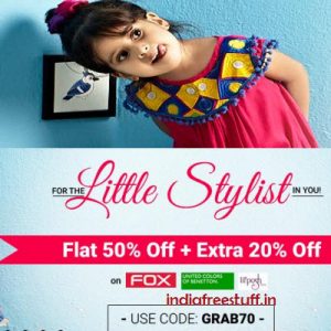 Babyoye Kid's Clothing Flat 50% Off + Extra 20% Off