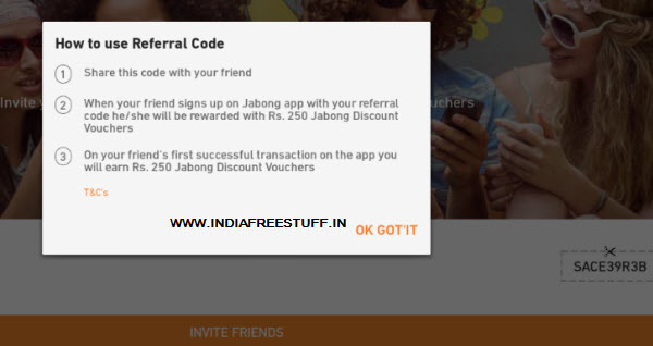 jabong refer