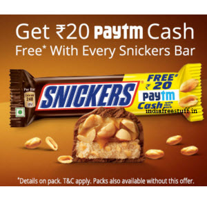 snickers-paytm-cash-offer